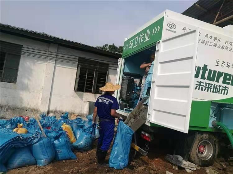 库伦工业污泥压干处理